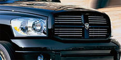 Dodge ram painted grille