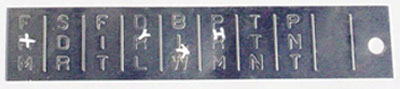 Inspection tag