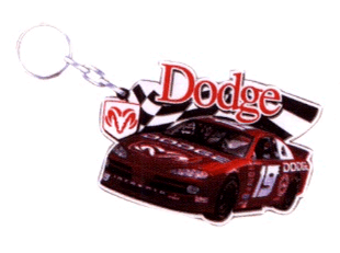 Dodge #19 Evernham Key Chain