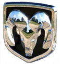 Dodge Ram Rams Head Emblem