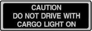 Dodge Lil Red Express Cargo Light Decal